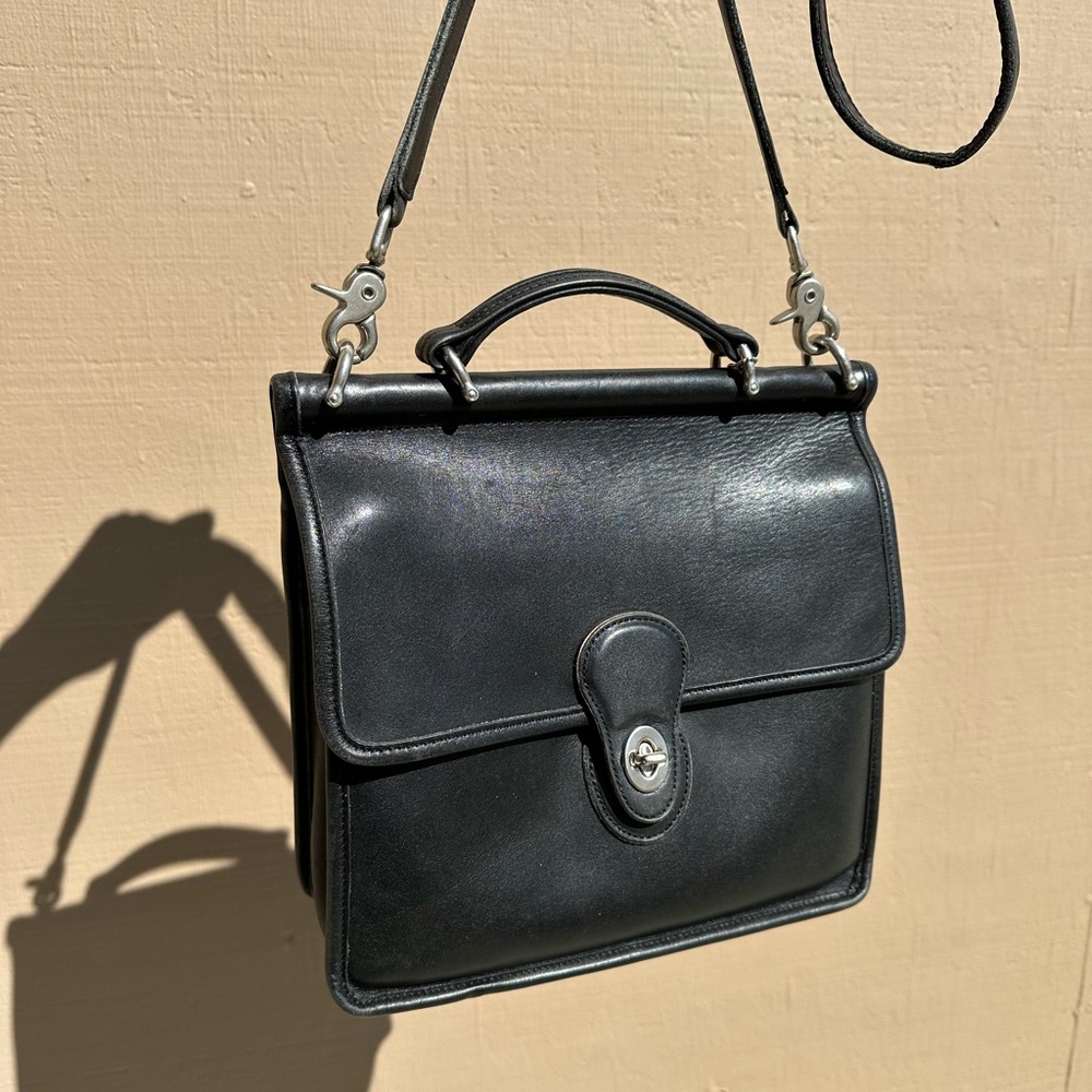 Vintage Coach Willis #9927 with silver/nickel hardware